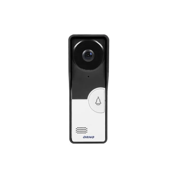 140568 - IMAGO 7" single family videodoorphone, white An ultra slim 7" LCD monitor with smooth adjustment of parameters, 16 selectable ringtones and an additional gate control function. CMOS camera, protective rain cover included.
