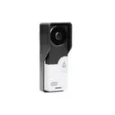 140568 - IMAGO 7" single family videodoorphone, white An ultra slim 7" LCD monitor with smooth adjustment of parameters, 16 selectable ringtones and an additional gate control function. CMOS camera, protective rain cover included.