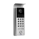 140569 - CERES 7" single family video doorphone, black  set includes an ultra slim 7" LCD monitor with a touch panel an backlit buttons. 16 available ringtones, additional protective hood and name plate, numeric keypad to open the door lock with a code