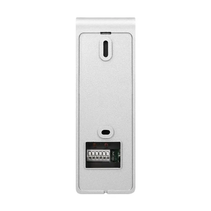 140569 - CERES 7" single family video doorphone, black  set includes an ultra slim 7" LCD monitor with a touch panel an backlit buttons. 16 available ringtones, additional protective hood and name plate, numeric keypad to open the door lock with a code