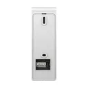 140569 - CERES 7" single family video doorphone, black  set includes an ultra slim 7" LCD monitor with a touch panel an backlit buttons. 16 available ringtones, additional protective hood and name plate, numeric keypad to open the door lock with a code