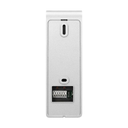 140569 - CERES 7" single family video doorphone, black  set includes an ultra slim 7" LCD monitor with a touch panel an backlit buttons. 16 available ringtones, additional protective hood and name plate, numeric keypad to open the door lock with a code