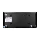 140571 - ARCUS RFID, 7˝ single family video doorphone, black  9 selectable ringtones, a touch panel with backlit buttons and an additional gate control function, it supports two inputs (the possibility of connecting two video cameras)