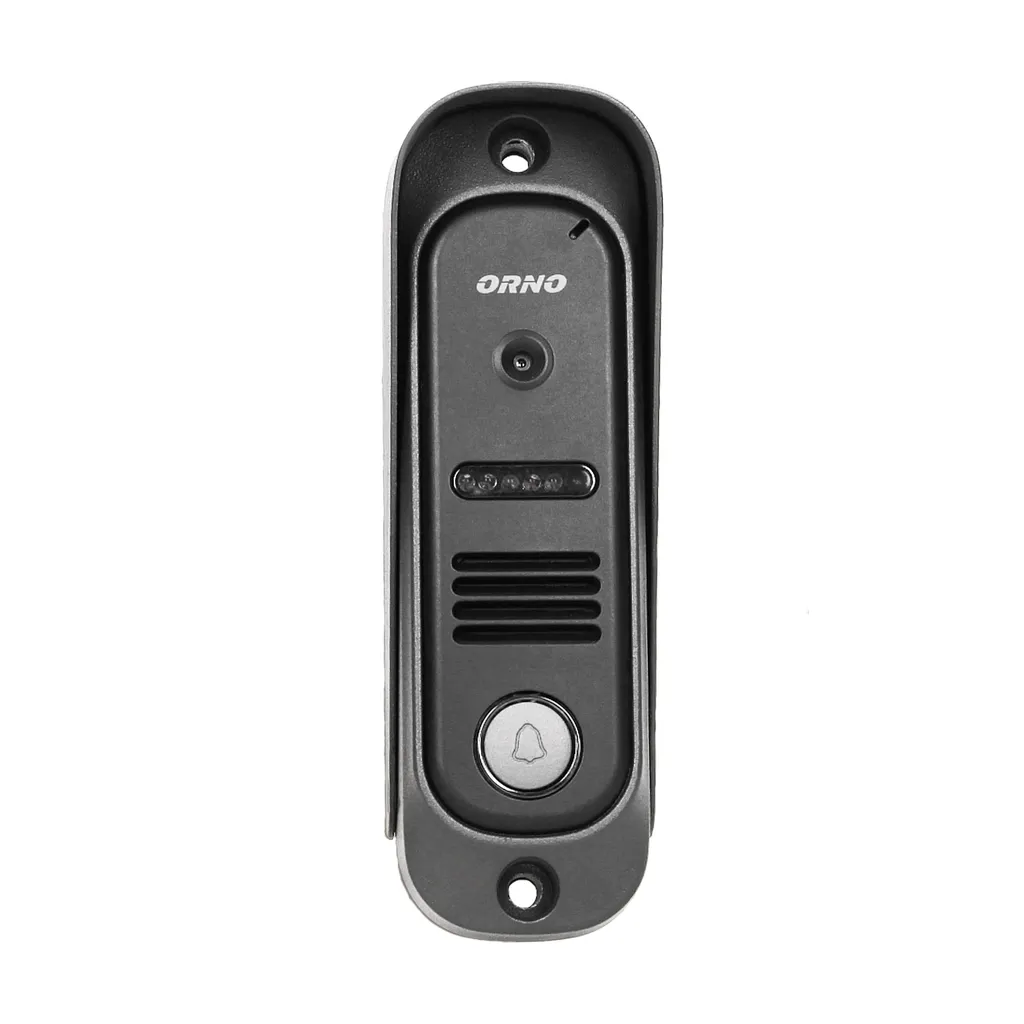 140571 - ARCUS RFID, 7˝ single family video doorphone, black  9 selectable ringtones, a touch panel with backlit buttons and an additional gate control function, it supports two inputs (the possibility of connecting two video cameras)