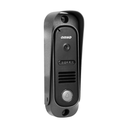 140571 - ARCUS RFID, 7˝ single family video doorphone, black  9 selectable ringtones, a touch panel with backlit buttons and an additional gate control function, it supports two inputs (the possibility of connecting two video cameras)