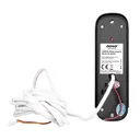 140571 - ARCUS RFID, 7˝ single family video doorphone, black  9 selectable ringtones, a touch panel with backlit buttons and an additional gate control function, it supports two inputs (the possibility of connecting two video cameras)