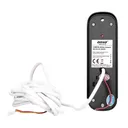 140572 - ARCUS RFID, 7˝ single family video doorphone, white  9 selectable ringtones, a touch panel with backlit buttons and an additional gate control function, it supports two inputs (the possibility of connecting two video cameras)