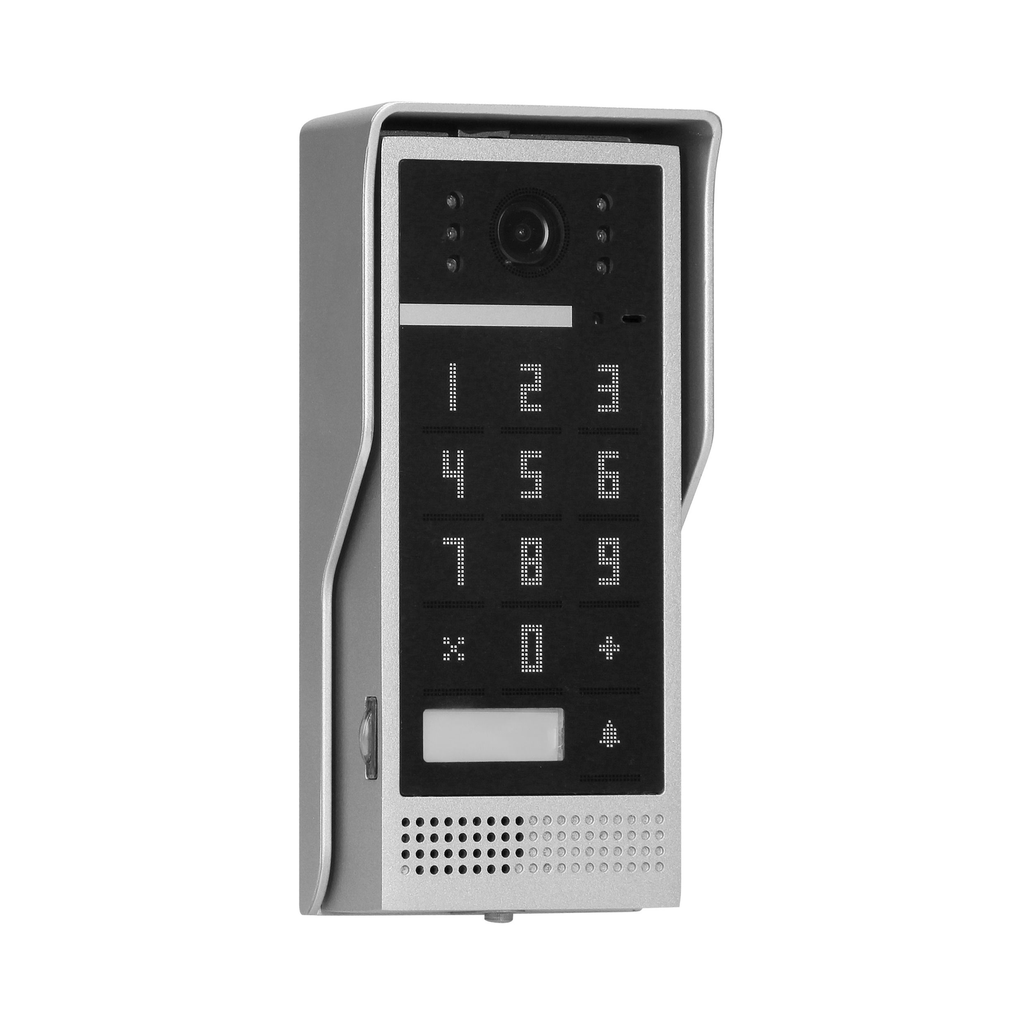 140576 - SCUTI 7" single family video doorphone set , white handset-free with multicolor 7" LCD screen, code lock and intercom function, surface-mounted