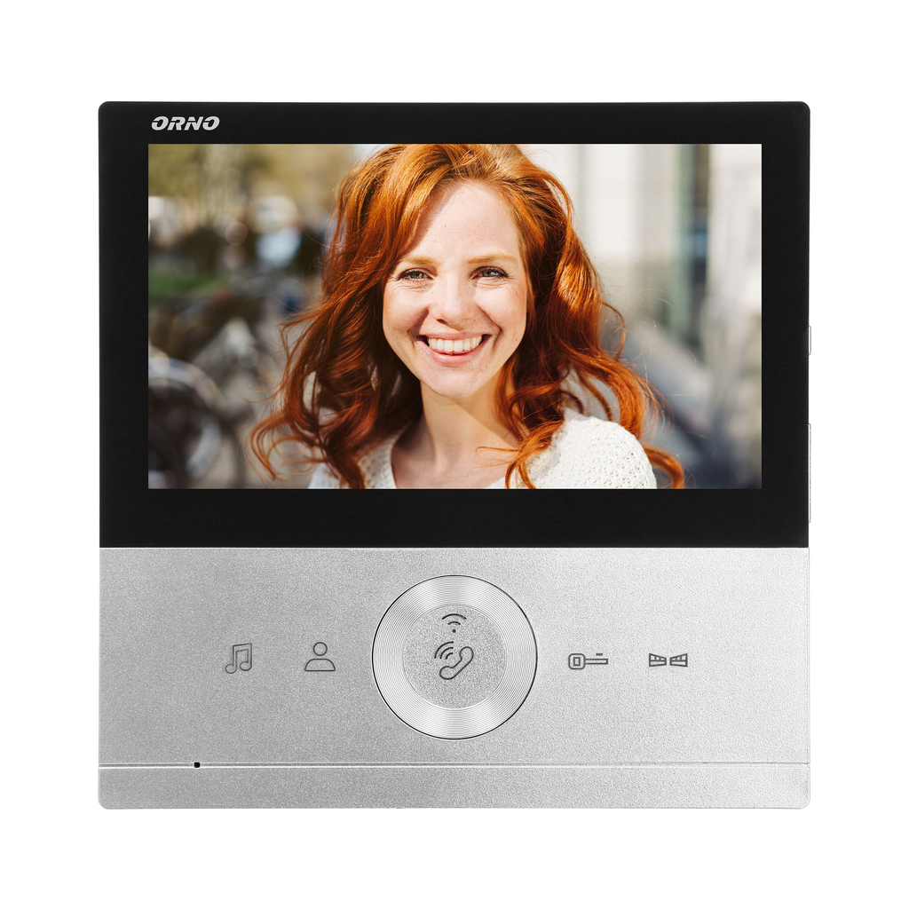140577 - CONESSI Full HD 7" single family video doorphone set, handset-free, with a colour monitor 7”, card/proximity tags, operation via Tuya application