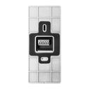 140577 - CONESSI Full HD 7" single family video doorphone set, handset-free, with a colour monitor 7”, card/proximity tags, operation via Tuya application
