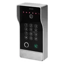 140581 - GUARDO 10" single family video doorphone set, white set is equipped with touchscreen LCD 10" monitor, fingerprint reader, proximity reader and code lock, App-controlled, surface-mounted