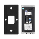 140581 - GUARDO 10" single family video doorphone set, white set is equipped with touchscreen LCD 10" monitor, fingerprint reader, proximity reader and code lock, App-controlled, surface-mounted