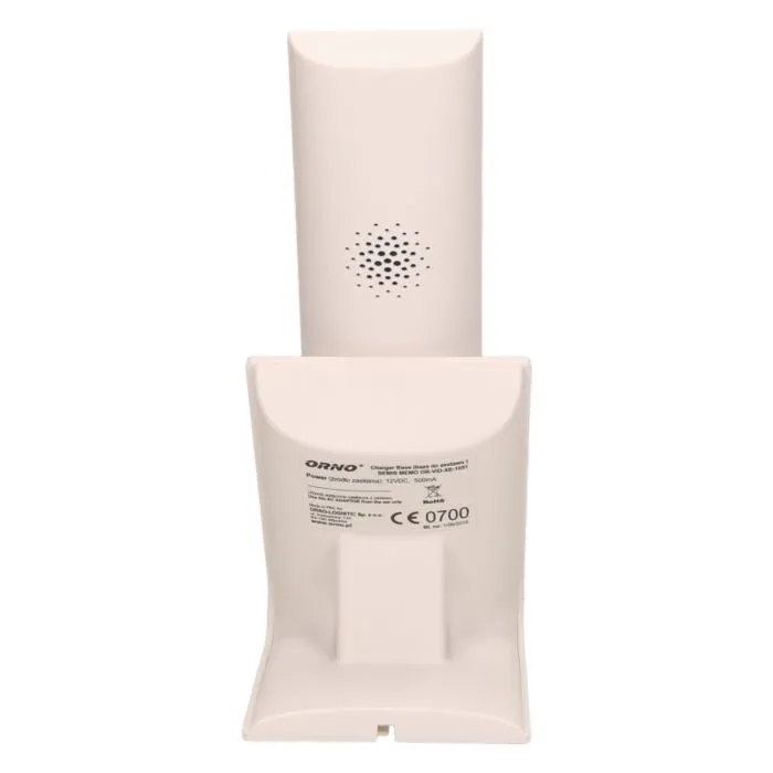 140582 - SEMIS MEMO 2,4˝ single family wireless video doorphone Handset with LCD screen, open area range: up to 260m, alarm signal in case of camera's removal attempt