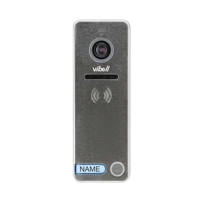 140586 - NOVEO videodoorphone, white does not require any uniphone; includes a multicolour, flat 7" LCD monitor, wide-angle video-camera and a user-friendly OSD menu.