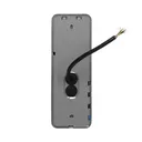 140586 - NOVEO videodoorphone, white does not require any uniphone; includes a multicolour, flat 7" LCD monitor, wide-angle video-camera and a user-friendly OSD menu.