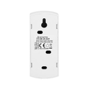 140625 - Door release button A compact push-button designed for access control systems. It is used to open the door equipped with an electric strike. Maximal load: 3A/36VDC. Contact: NO/COM, made of ABS.