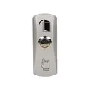 140626 - Exit button, surface mounted Solid, aluminum casing, enables the opening of a door equipped with electric strike