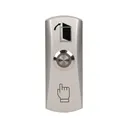 140627 - Exit button with LED backlight, surface mounted Solid, aluminum casing, equipped with a LED backlight button, enables the opening of a door equipped with electric strike