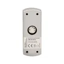 140627 - Exit button with LED backlight, surface mounted Solid, aluminum casing, equipped with a LED backlight button, enables the opening of a door equipped with electric strike