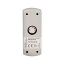 140627 - Exit button with LED backlight, surface mounted Solid, aluminum casing, equipped with a LED backlight button, enables the opening of a door equipped with electric strike