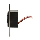 140628 - Exit button, touchless Flush mounting, operated by detecting a hand motion; solid, aluminum casing