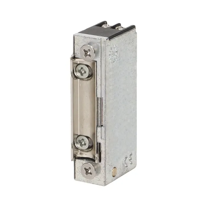 140642 - Symmetric electric strike with lock, MINI 280mA for 12VDC