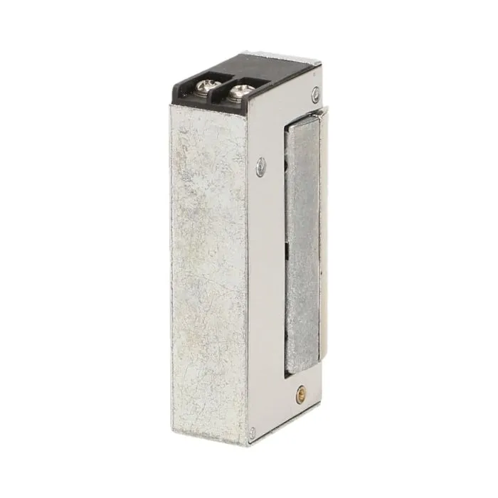 140642 - Symmetric electric strike with lock, MINI 280mA for 12VDC