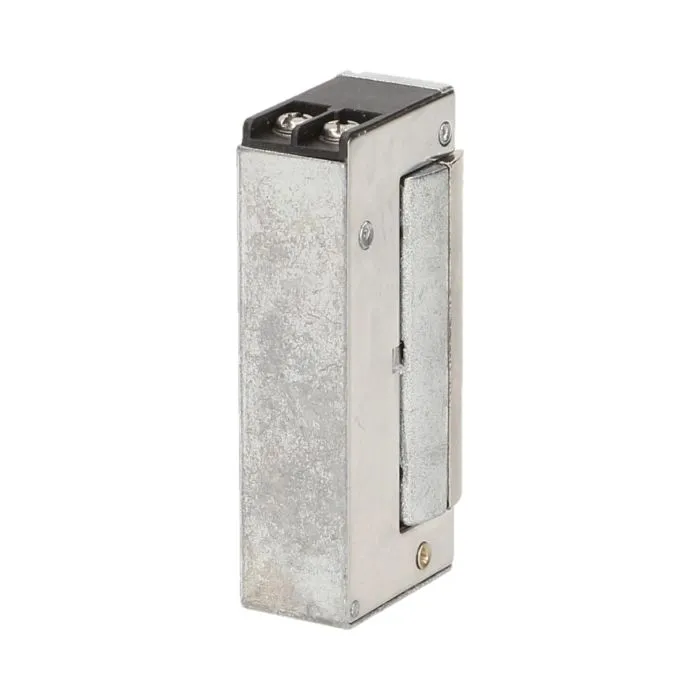 140644 - Symmetric electric strike with lock and memory, MINI 280mA for 12VDC