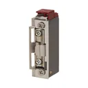 140651 - Electric strike with latch guide and unclosed door signalling, reversible, MINI 280mA for 12VDC