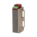 140651 - Electric strike with latch guide and unclosed door signalling, reversible, MINI 280mA for 12VDC