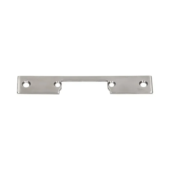 140654 - Faceplate short, two-sided applied for mounting on clinker, metal or wood pillar, etc.; easy installation of electric locks; made of aluminum and zinc alloy (stainless steel)