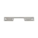 140654 - Faceplate short, two-sided applied for mounting on clinker, metal or wood pillar, etc.; easy installation of electric locks; made of aluminum and zinc alloy (stainless steel)