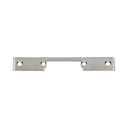 140654 - Faceplate short, two-sided applied for mounting on clinker, metal or wood pillar, etc.; easy installation of electric locks; made of aluminum and zinc alloy (stainless steel)