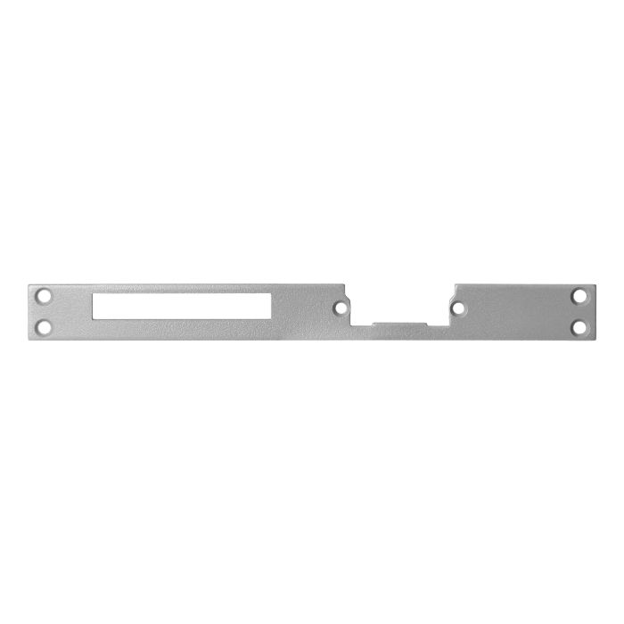 140655 - Faceplate straight, long adapted to montage on a clinker, metal or wood pole; easy installation of electric locks