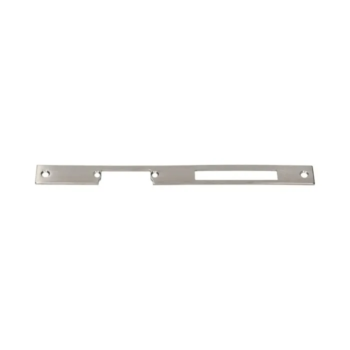 140656 - Faceplate long, two-sided applied for mounting on clinker, metal or wood pillar, etc.; made of aluminum and zinc alloy (stainless steel)