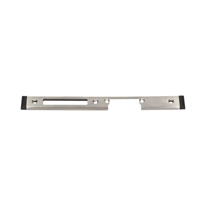 140657 - Faceplate long, left applied for mounting on clinker, metal or wood pillar, etc.; made of aluminum and zinc alloy (stainless steel)