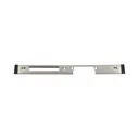 140657 - Faceplate long, left applied for mounting on clinker, metal or wood pillar, etc.; made of aluminum and zinc alloy (stainless steel)