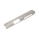 140659 - Faceplate angled, left applied for mounting on clinker, metal or wood pillar, etc.; made of aluminum and zinc alloy (stainless steel)