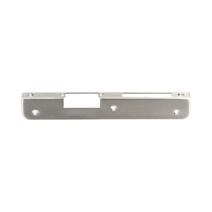 140660 - Faceplate angled, right applied for mounting on clinker, metal or wood pillar, etc.; made of aluminum and zinc alloy (stainless steel)