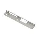 140660 - Faceplate angled, right applied for mounting on clinker, metal or wood pillar, etc.; made of aluminum and zinc alloy (stainless steel)