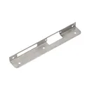 140660 - Faceplate angled, right applied for mounting on clinker, metal or wood pillar, etc.; made of aluminum and zinc alloy (stainless steel)