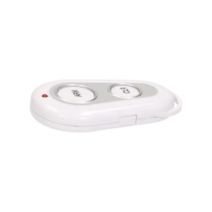 140668 - Remote control for MH alarm frequency: 868 MHz; range in open field: 80 m; power supply: 1 x 3V DC, CR2032 (supplied)