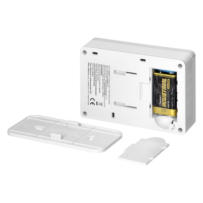 140674 - Battery-operated carbon monoxide sensor, 9V, 7-year service life, compliance with the EN 50291-1: 2018 standard, tested in Poland