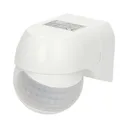140687 - Mini PIR motion sensor 180°, IP44 detection range 180 degree, 15m; protection rating IP44; max. load 800W; colour: white