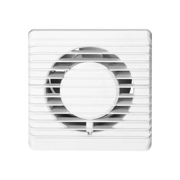 141344 - Bathroom fan 100mm, surface-mounted cord with switch
