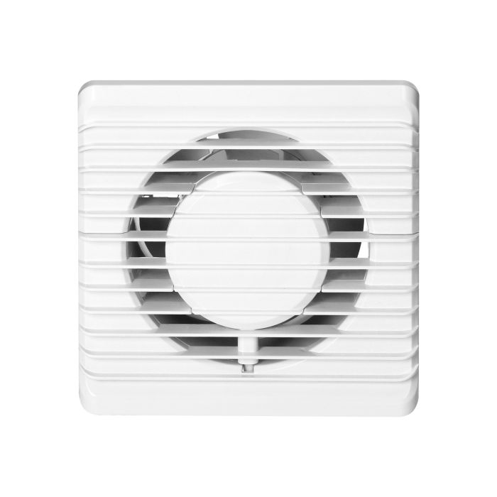 141344 - Bathroom fan 100mm, surface-mounted cord with switch