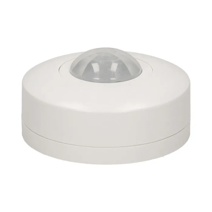 140698 - Mini PIR motion sensor 360° protection rating: IP 20, viewing angle: 360°, collaborates with LED lighting