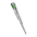 141340 - 6-in-1 electronic voltage tester, presence test, measurement, induction, continuity, DC polarization, microwave detection, transparent