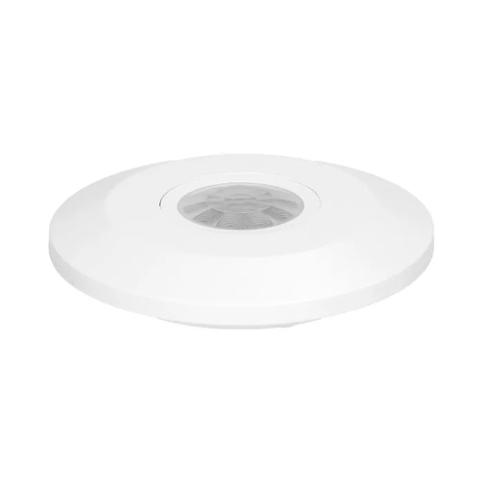 140700 - Ultra flat PIR motion sensor 360° protection rating IP20; detection range 360°, 6m; works with LEDs; colour: white