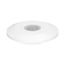 140700 - Ultra flat PIR motion sensor 360° protection rating IP20; detection range 360°, 6m; works with LEDs; colour: white